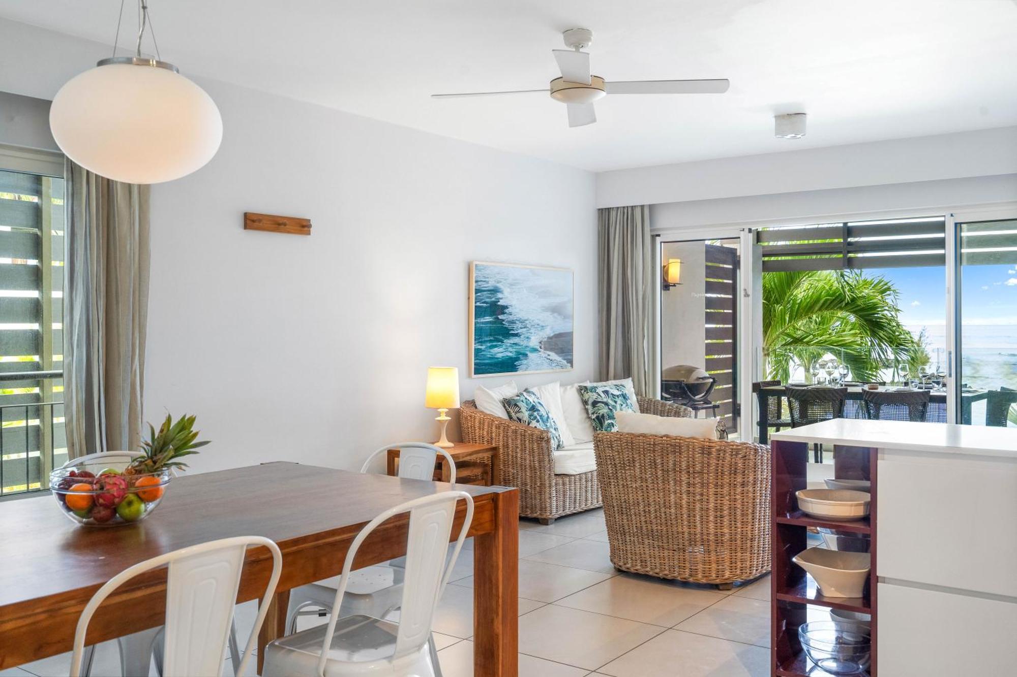 Kanope Bay - Holiday Beachfront Apartments Pointe aux Biches Exteriér fotografie